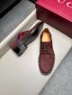 Gucci Man Brown Calfskin Business Leather Shoes 042893 (3)_th.jpg